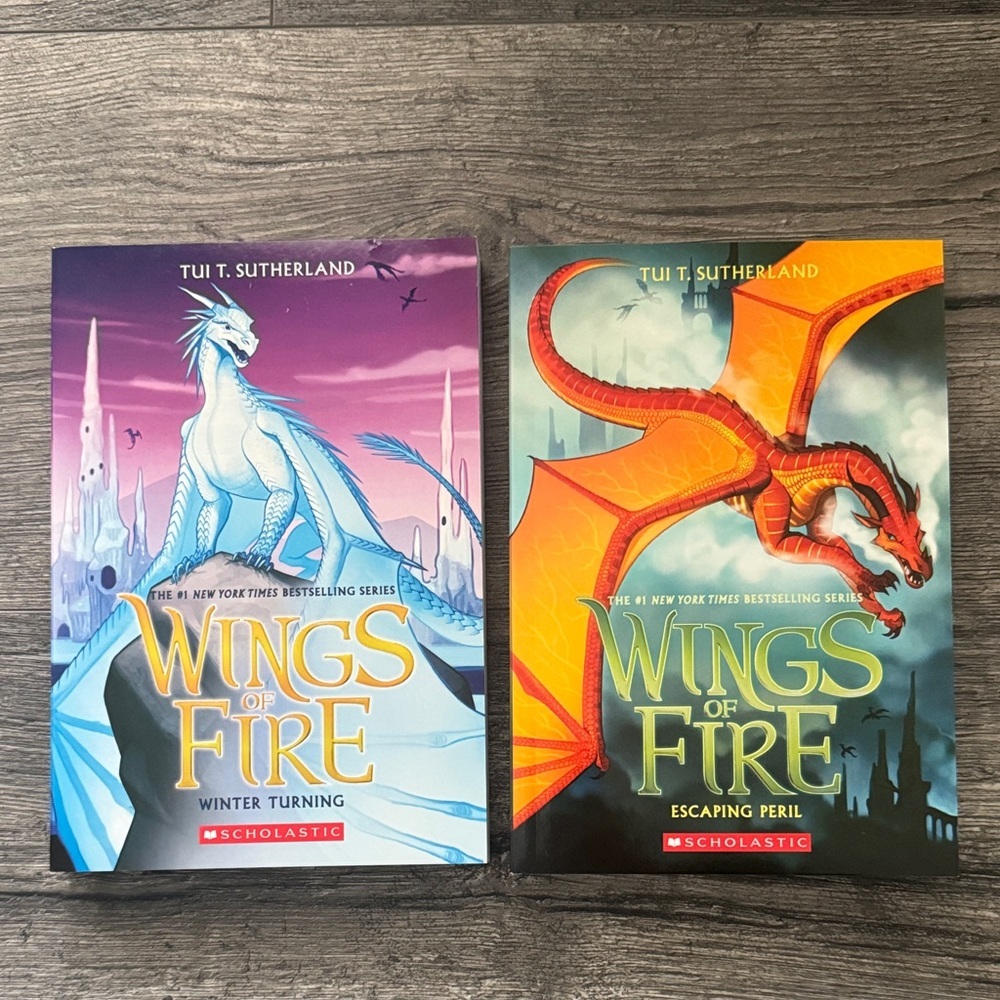 Wings of Fire Book 7 and Book 8 - like new